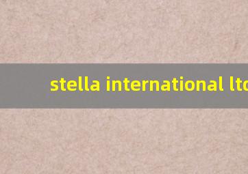 stella international ltd